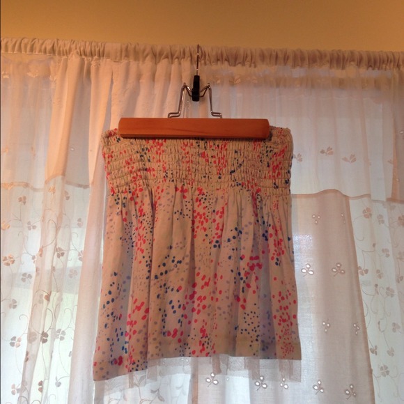 Paint splattered skirt 💗