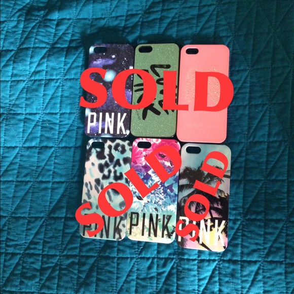 💢ALL SOLD💢Victoria's Secret iphone 5/5s cases