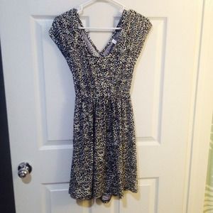 Flower print dress