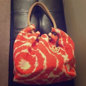Michael Kors Brasil Tie Dye Marina Shoulder Tote