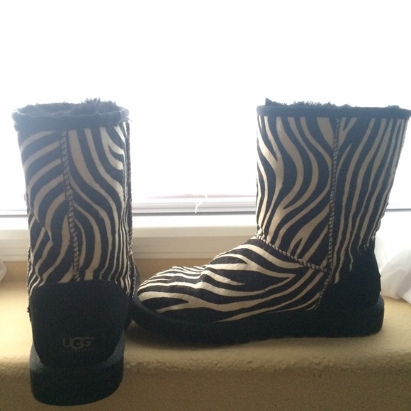 zebra print UGGS