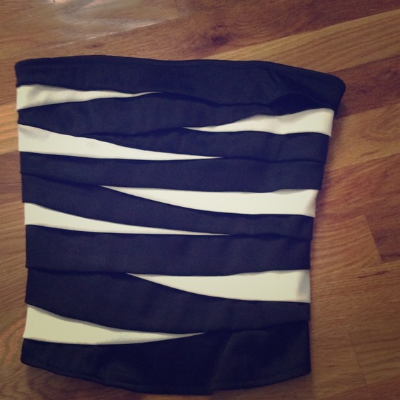 Strapless bodice top