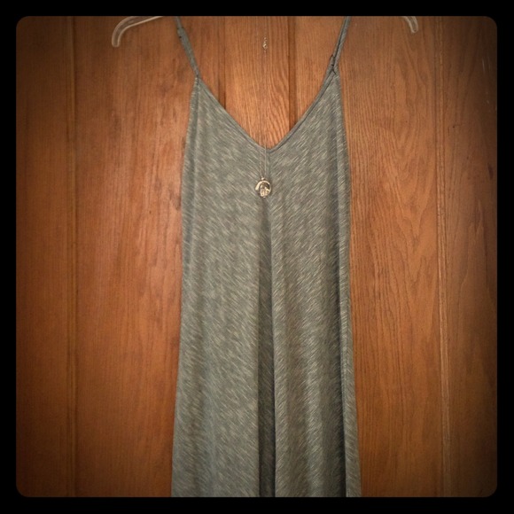 Gorgeous maxi dress. Grey boho style
