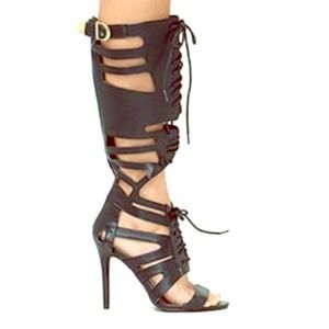 Gladiator sandal heel boots!!!