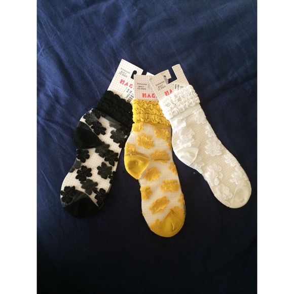 Zara Accessories - Transparent Socks