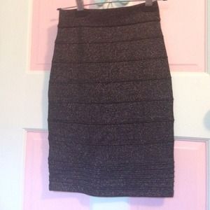 NWOT Forever 21 Midi Wrap Sparkle Skirt