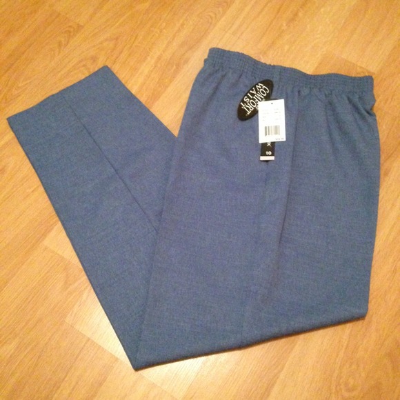 Briggs New York Blue Comfort Waist Pants - Picture 2 of 4