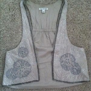 Beaded American Eagle Vest
