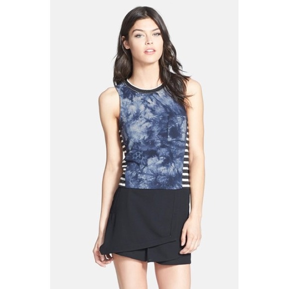 Sanctuary Tops - [Sanctuary]ring dyed tank