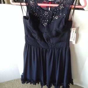 Decode Navy cocktail dress size 2