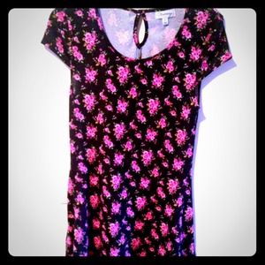 Beautiful Black Floral Dress