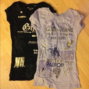 Bundle of two Guess shirts