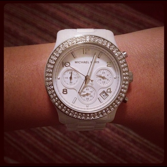 Michael Kors White Ceramic Watch
