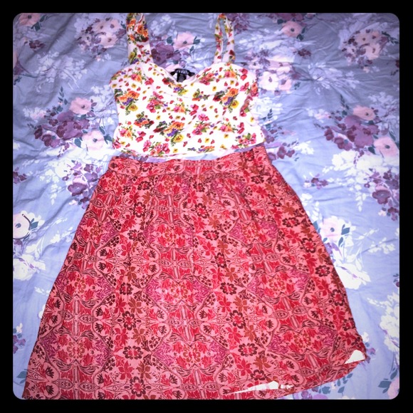 Floral crop top!