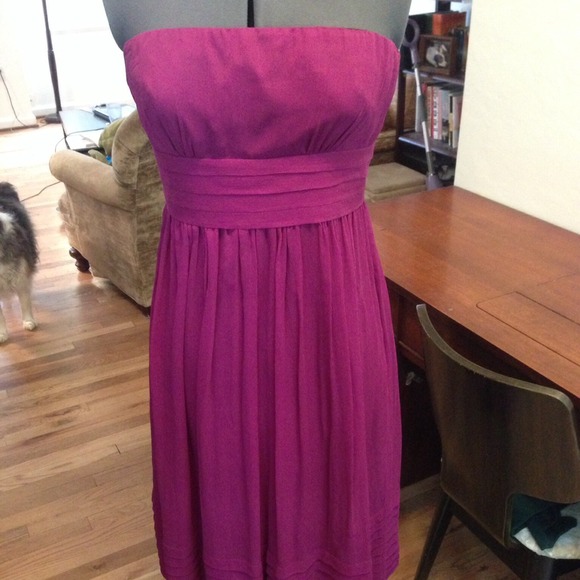 J. Crew silk chiffon "Juliet" dress - Picture 1 of 3