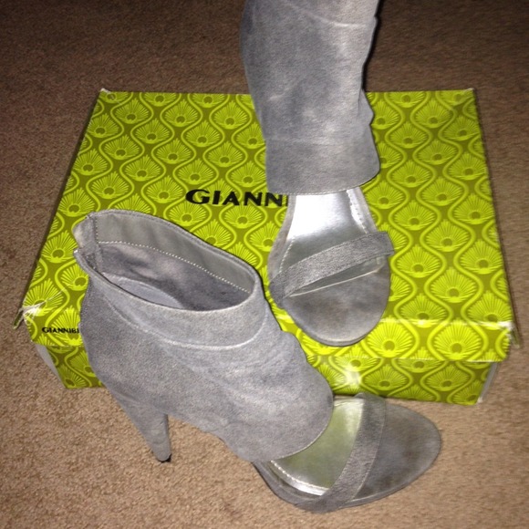 Gray Booties