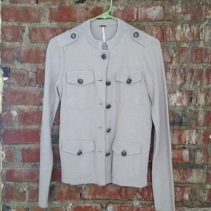 FREE PEOPLE MILITARY JACKET