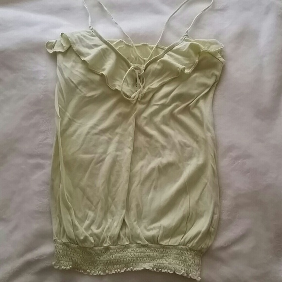 Light green tank