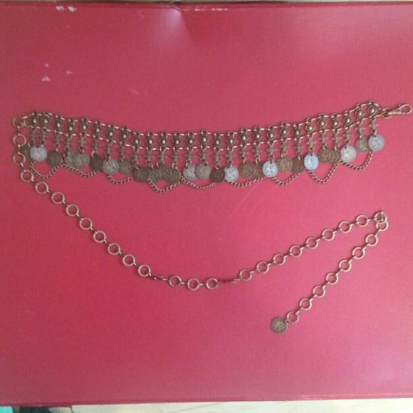 Gold Coin Bellydance belt