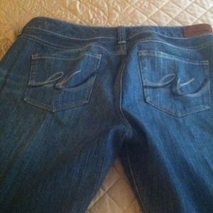 Express boot cut jeans
