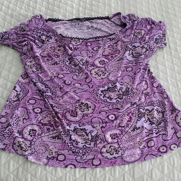 Paisley colorful top
