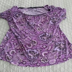 Paisley colorful top