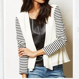 Anthropologie hindstripe cardigan