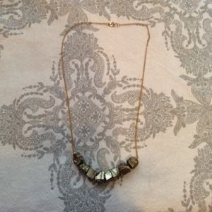 Chunky gold necklace