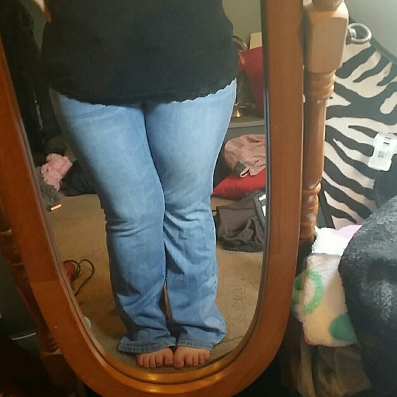 Boot cut jeans