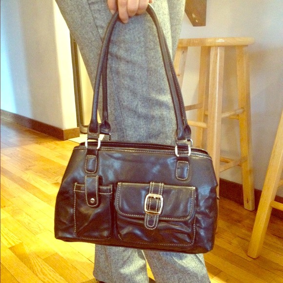 Three section PVC Handbag - Picture 1 of 4