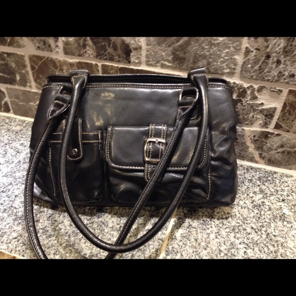 Three section PVC Handbag - Picture 2 of 4