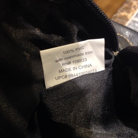 Three section PVC Handbag - Picture 4 of 4