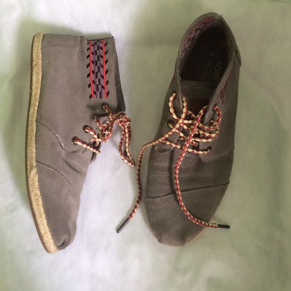 Tribal Lace up Toms