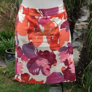 Chic Weekend Party HP!  LOFT Colorful Skirt