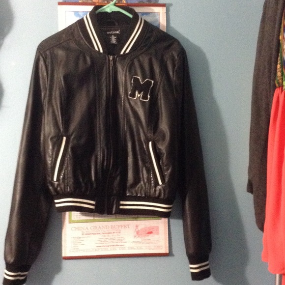 Wet seal varsity jacket