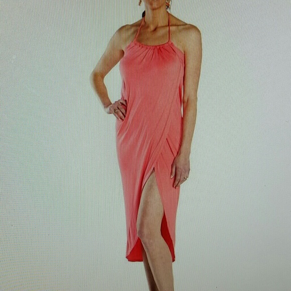 Overlap Jersey Dress - Picture 1 of 2