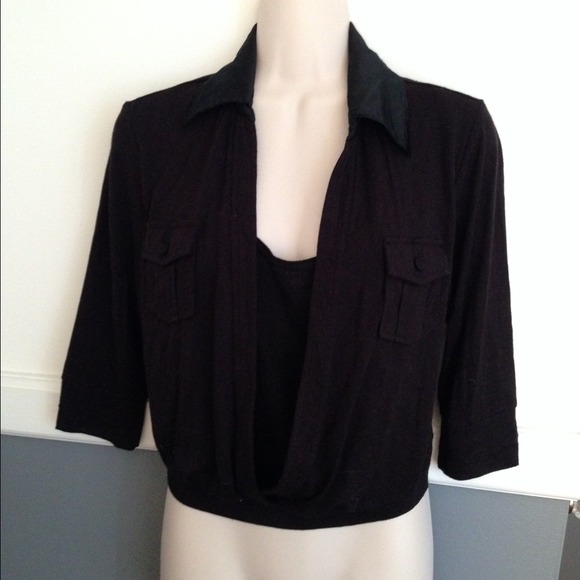 Black Bebe top