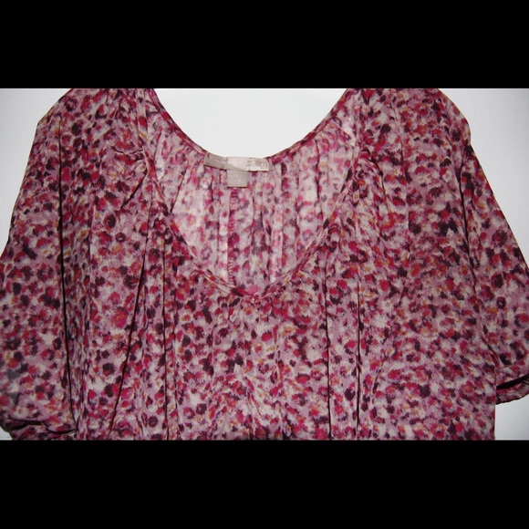 Printed Batwing Blouse - Picture 2 of 2