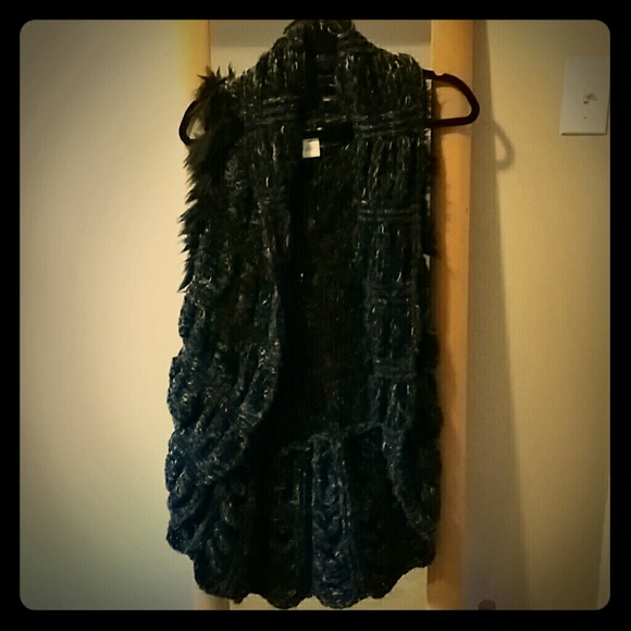 *HOLD* Arden B faux fur vest