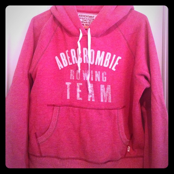 Red Abercrombie Hoodie!