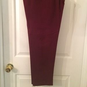 Broken in straight khakis by Gap