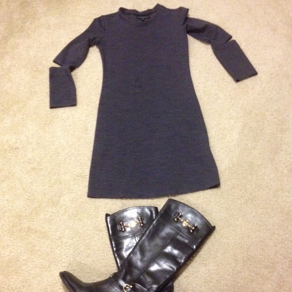 Dark Grey Dress by Cynthia Rowley - Picture 2 of 4