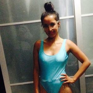 American Apparel Light Blue BodySuit