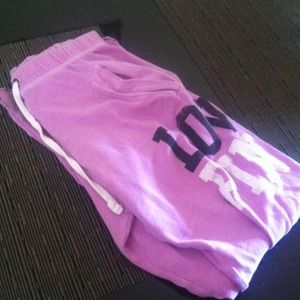 Pink Victoria's Secret Lavender Boyfriend Pant