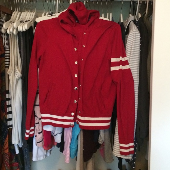 Forever 21 hooded cardigan