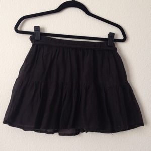 Abercrombie & Fitch dark brown skirt
