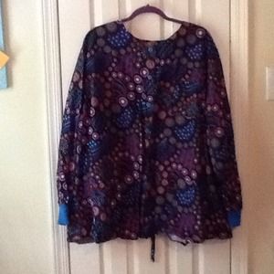 Scrub jacket and four tops bundle for Louisa