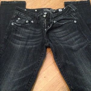 Skinny black miss me jeans 👖😋