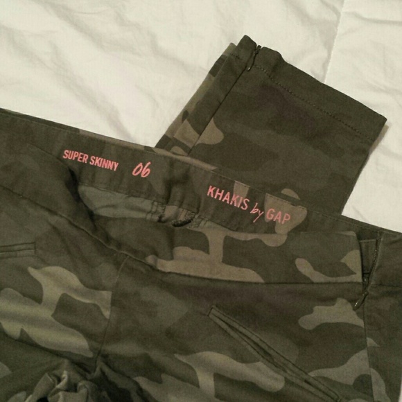 BUNDLED GAP Skinny Pants - Camouflage- - Picture 4 of 4