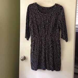 Navy Dot Dress from Modcloth